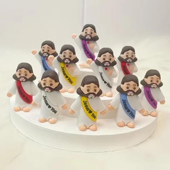 Jesus Figurines Set (10pc) - Picture 2 of 5